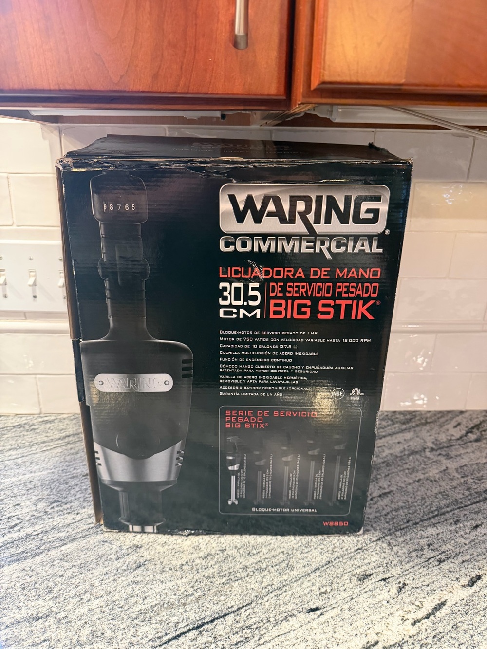 Waring WSB50 12" Commerical Big Stik Heavy Duty Immersion Blender